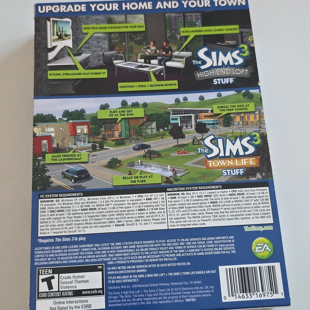 The Sims 3 Deluxe PC Collection - Ambitions, Pets, Generations, Town Life, Loft
